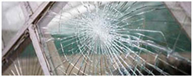 Newcastle Upon Tyne Smashed Glass